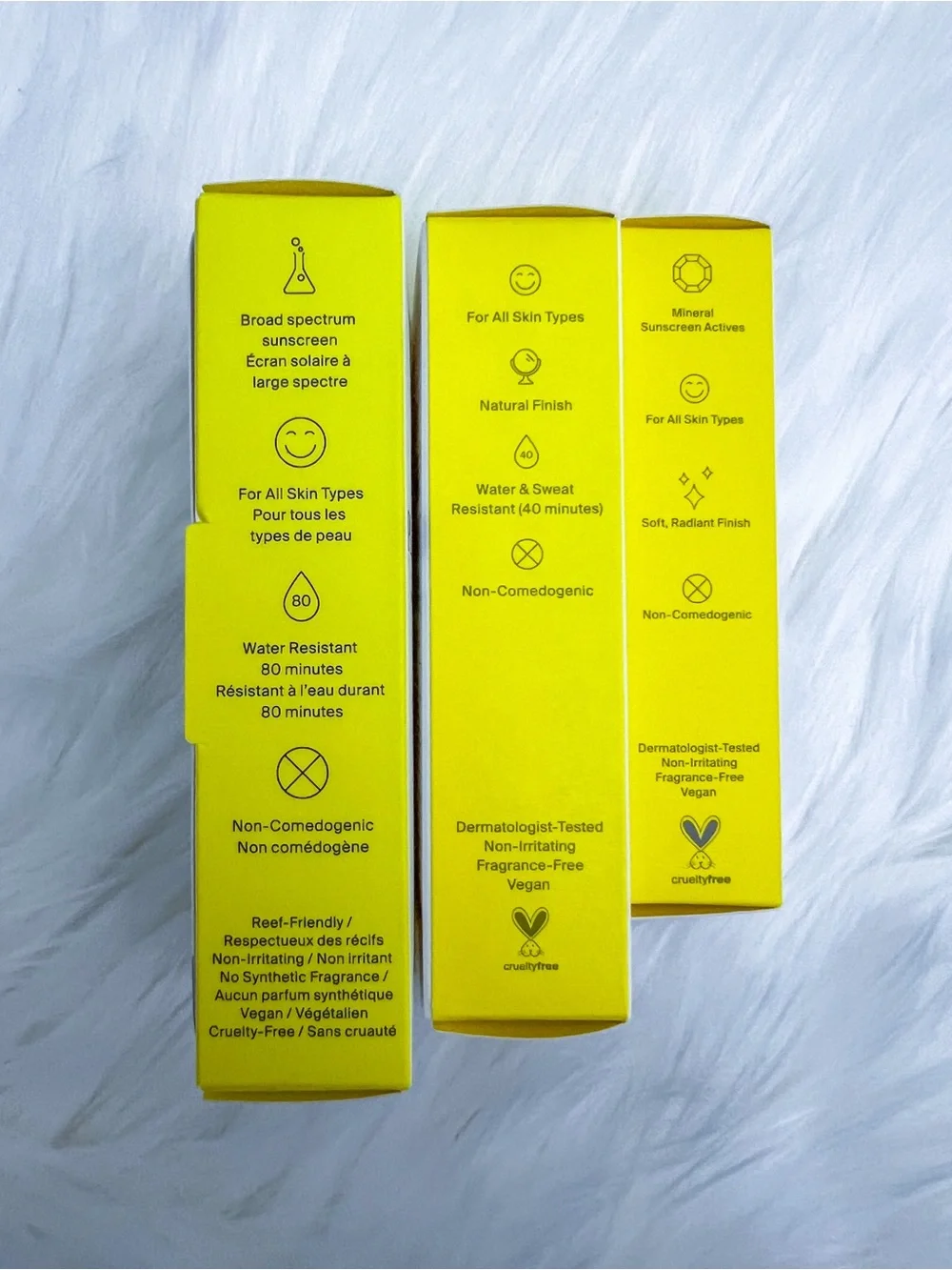 Supergoop! SPF Trio Bundle: Unseen Sunscreen + Glow Screen + Play Lotion NIB ☀️
